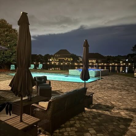 leisyre pools fiberglass pools installed near myrtle beach